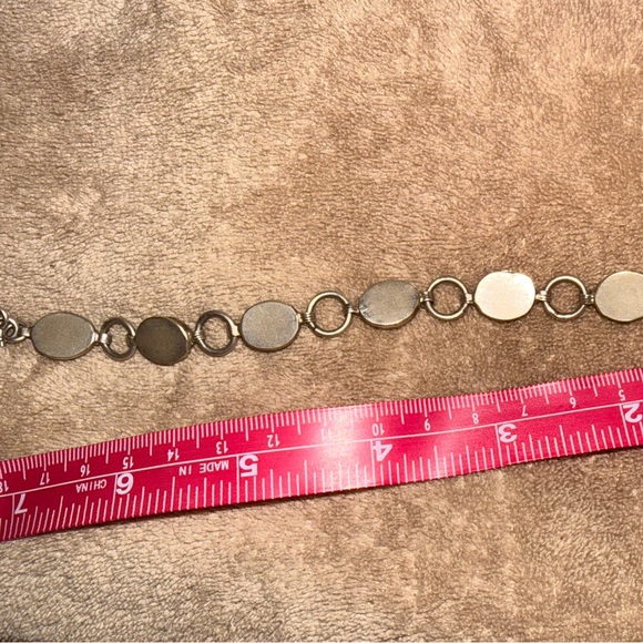 Vintage Taxco Mexican sterling silver red Jasper or coral bracelet - Picture 5 of 16